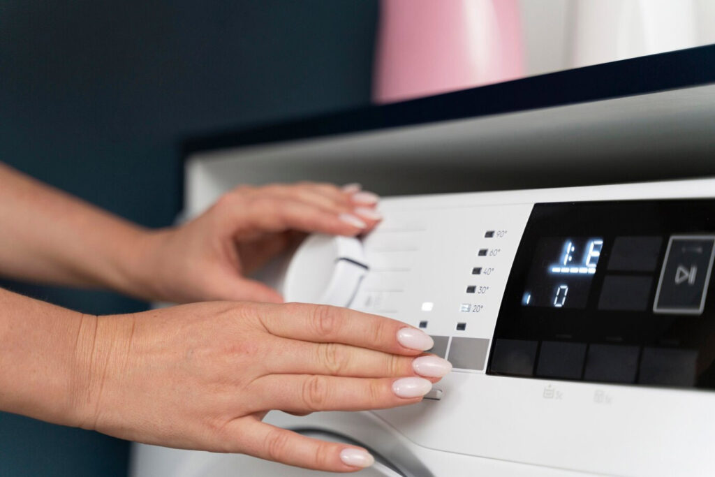 Wasmachine Instellen