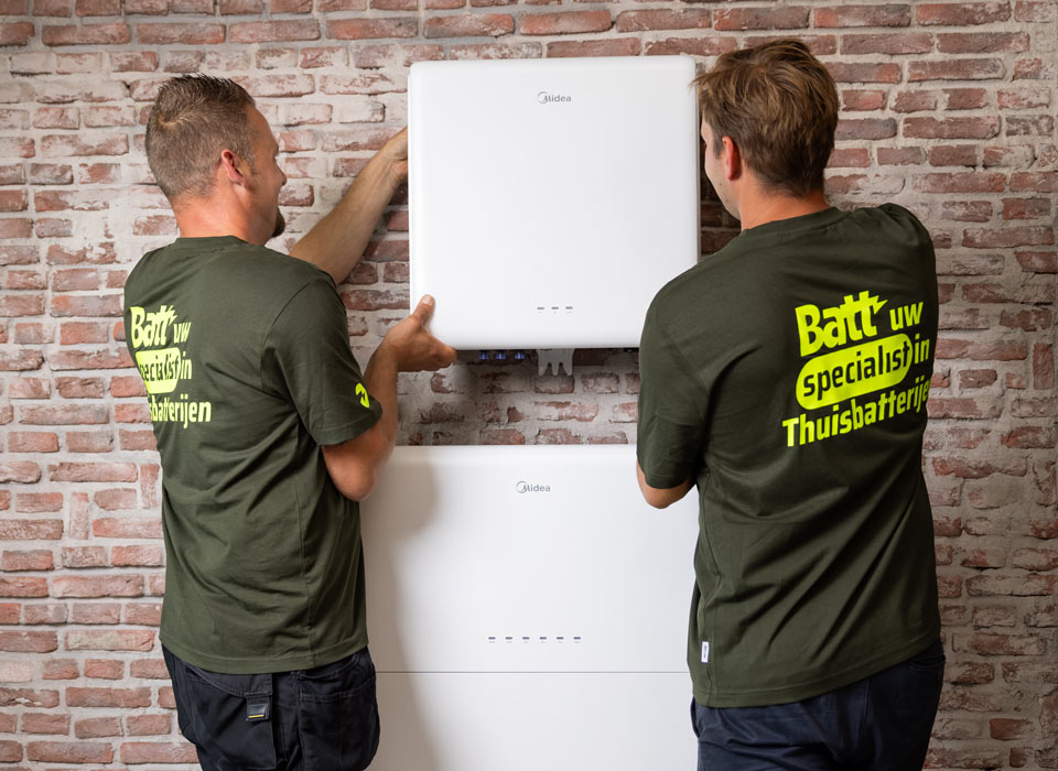 Batt Batterij En Omvormer